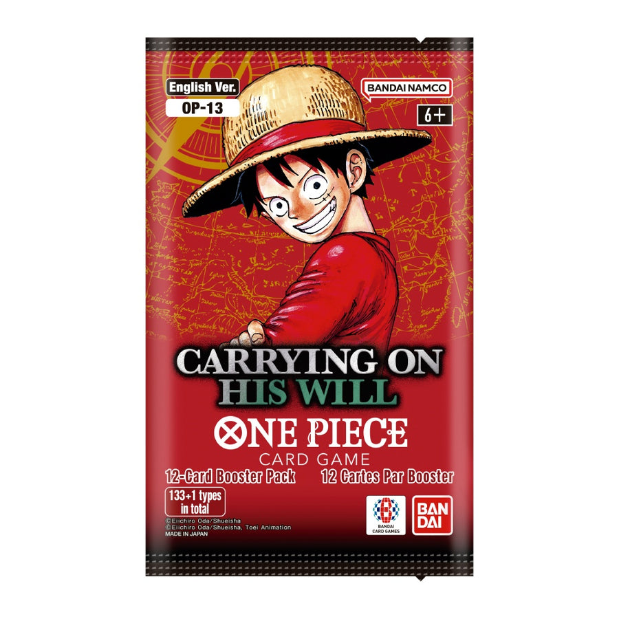 One Piece Card Game: OP-13 Carrying On His Will