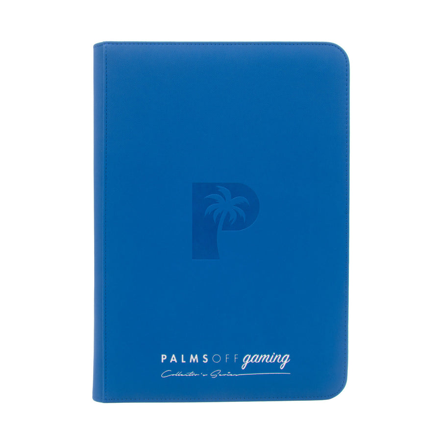 Palms Off Gaming Collector's Series Top Loader Zip Trading Card Binder (Clear)