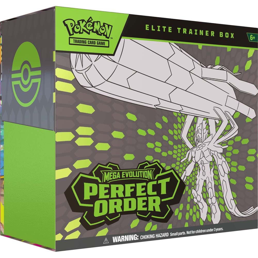 (Limit 1 per customer) Pokemon TCG Mega Evolution—Perfect Order ME3 Elite Trainer Box