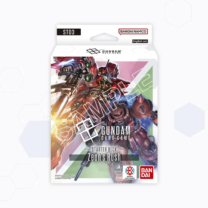 Gundam Card Game: Starter Decks ST01-ST04
