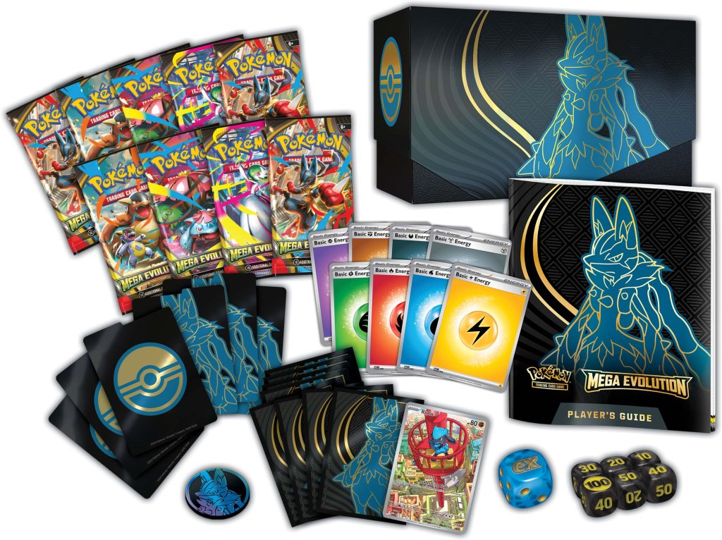 Pokemon TCG Mega Evolution Elite Trainer Box (Assorted)
