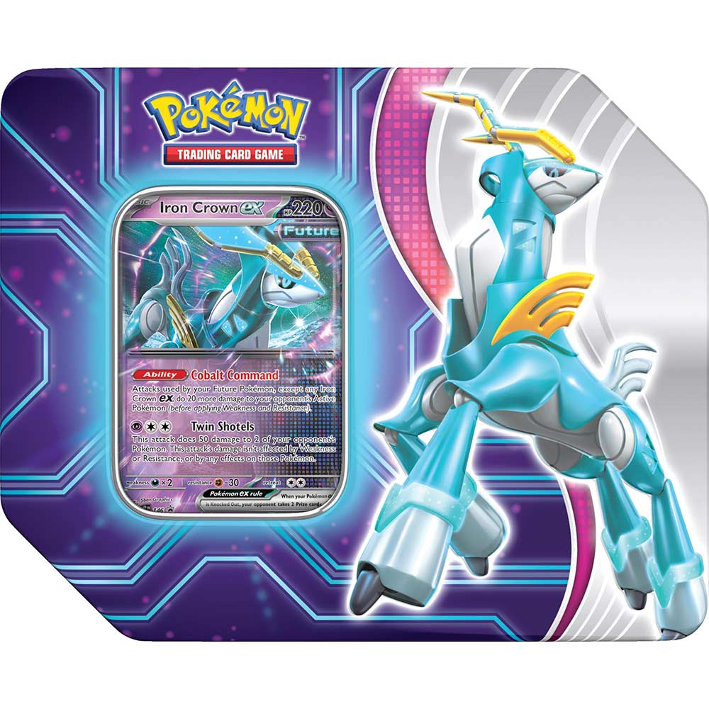 Pokemon TCG Scarlet & Violet Paradox Destinies Tin (Assorted)