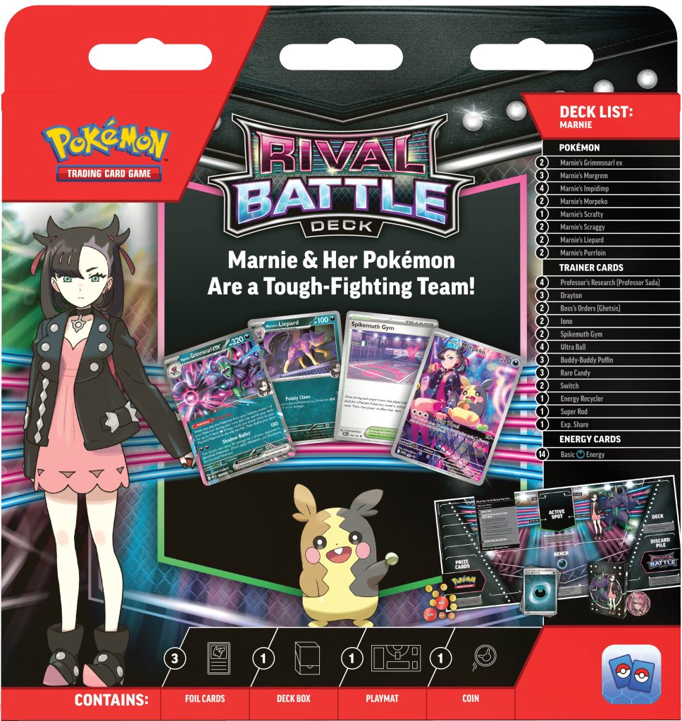 Pokemon TCG Rival Battle Deck—Marnie/Steven