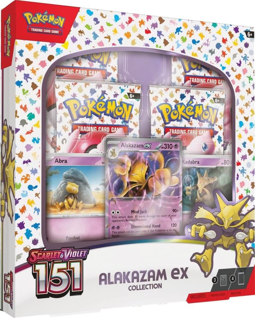 Pokémon TCG Scarlet & Violet 151 Alakazam ex Collection
