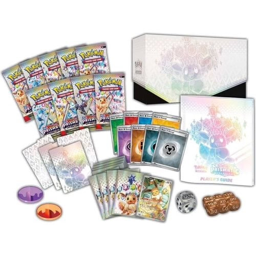 Pokemon TCG Scarlet & Violet Prismatic Evolutions Elite Trainer Box