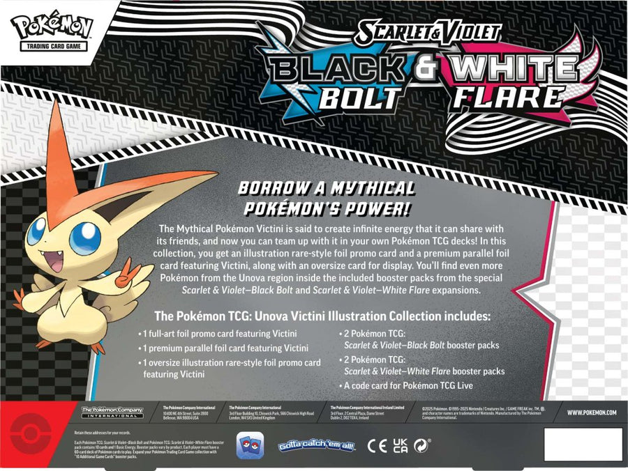 Pokémon TCG Scarlet & Violet Unova Victini Illustration Collection