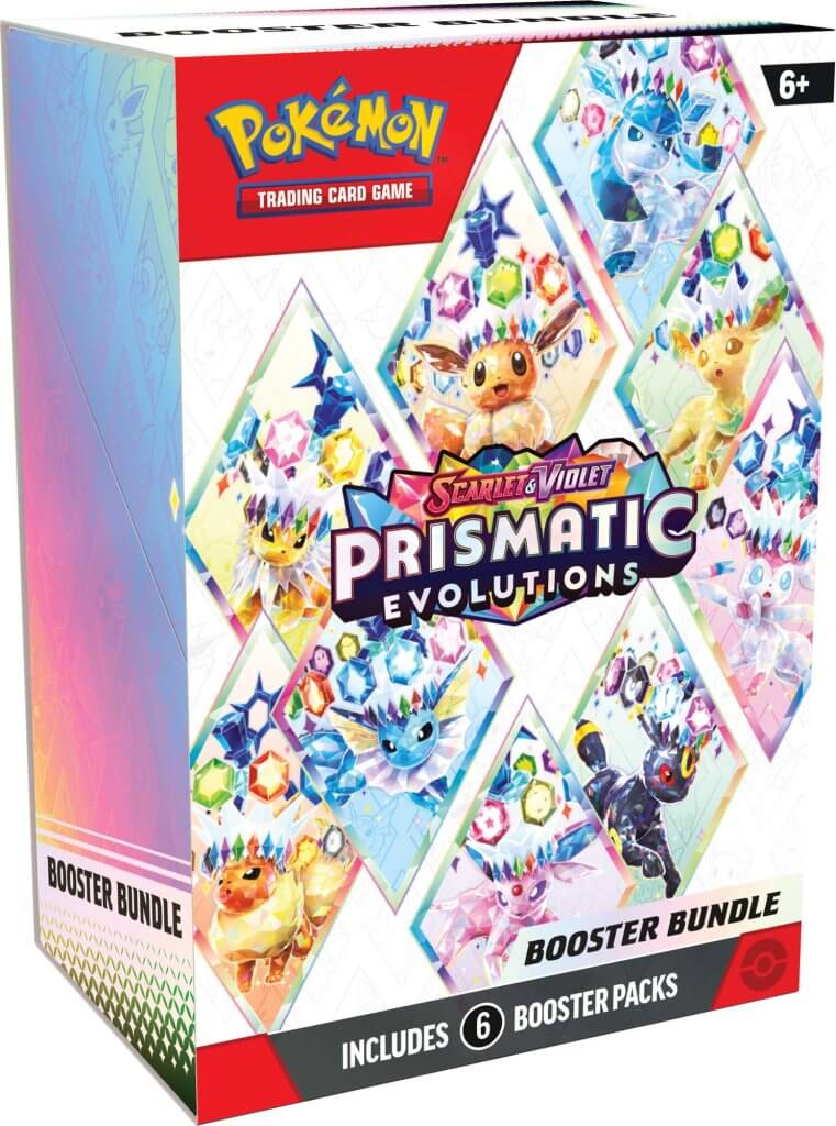 Pokemon TCG Scarlet & Violet Prismatic Evolutions Booster Bundle