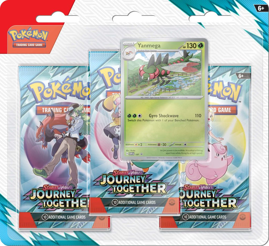 Pokémon TCG Scarlet & Violet Journey Together Three Pack Blister