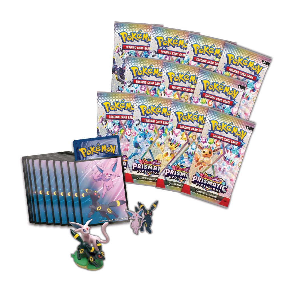 Pokemon TCG Scarlet & Violet Prismatic Evolutions Premium Figure Collection