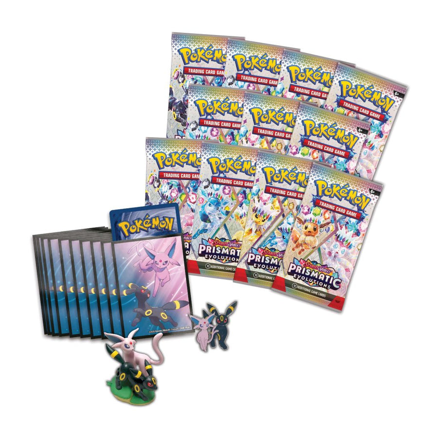 Pokémon TCG Scarlet & Violet Prismatic Evolutions Premium Figure Collection