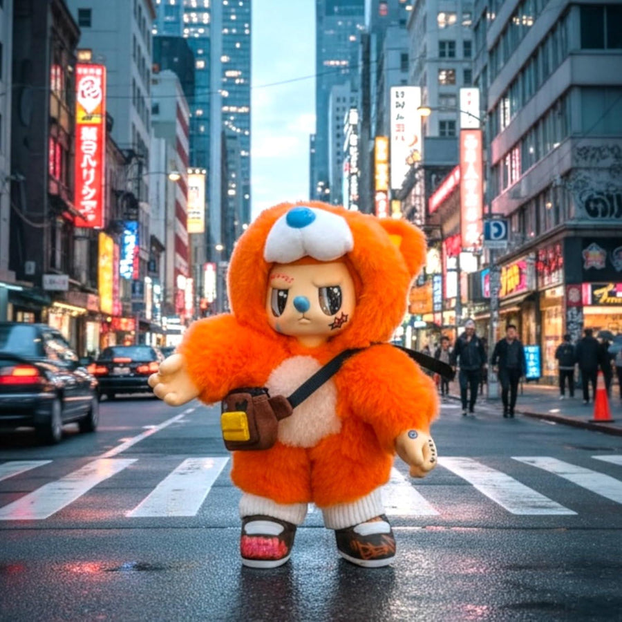 Pop Cuppo Rebel Bear Movable - Bag Series