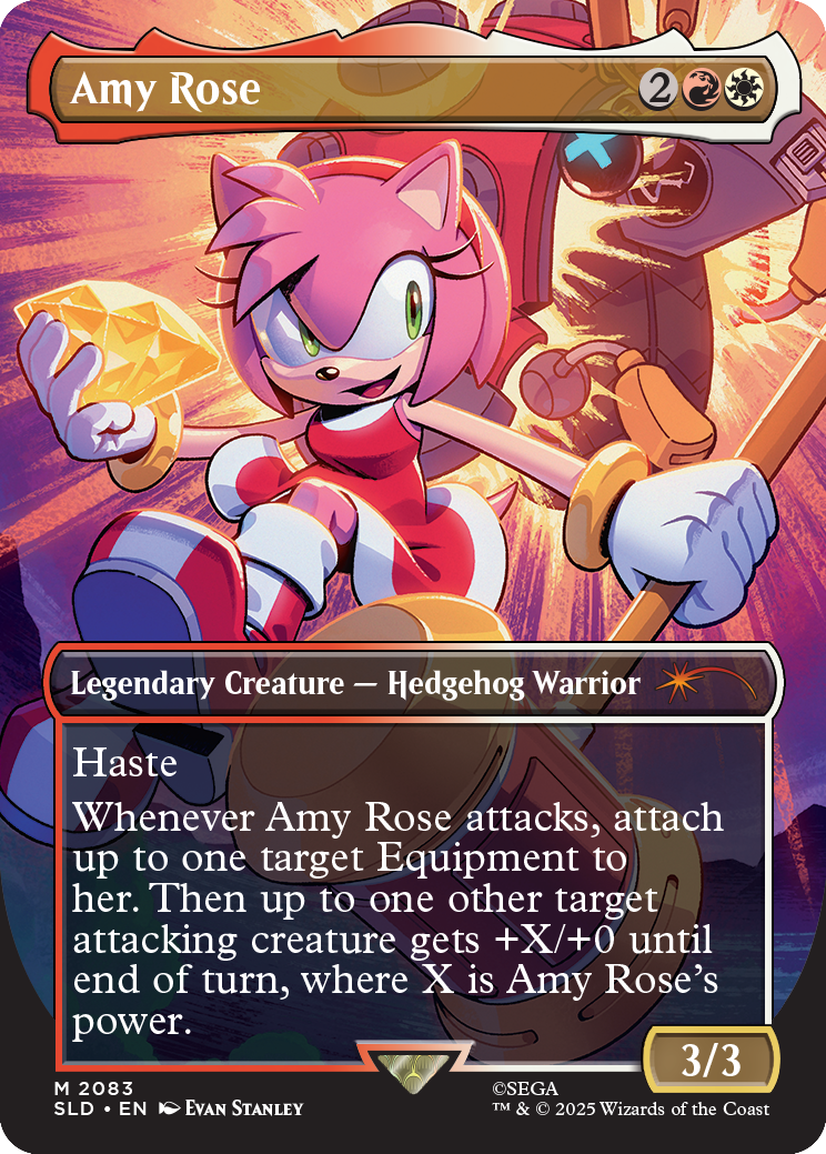 Magic The Gathering - 2025 Secret Lair x Sonic: Friends & Foes (Non Foil)