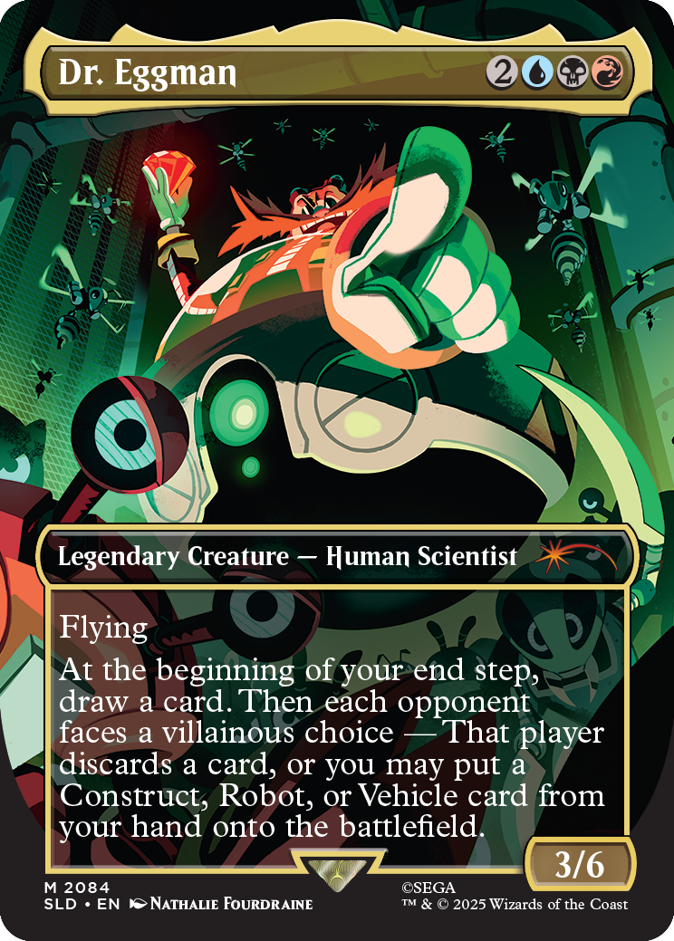 Magic The Gathering - 2025 Secret Lair x Sonic: Friends & Foes (Non Foil)