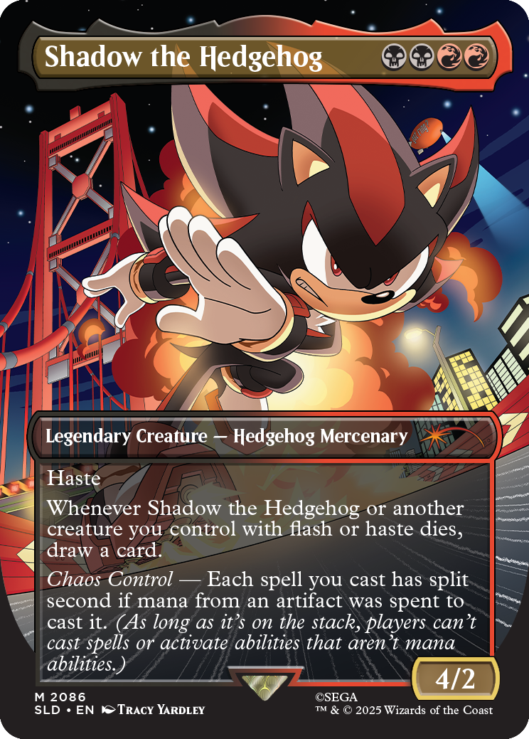 Magic The Gathering - 2025 Secret Lair x Sonic: Friends & Foes (Non Foil)