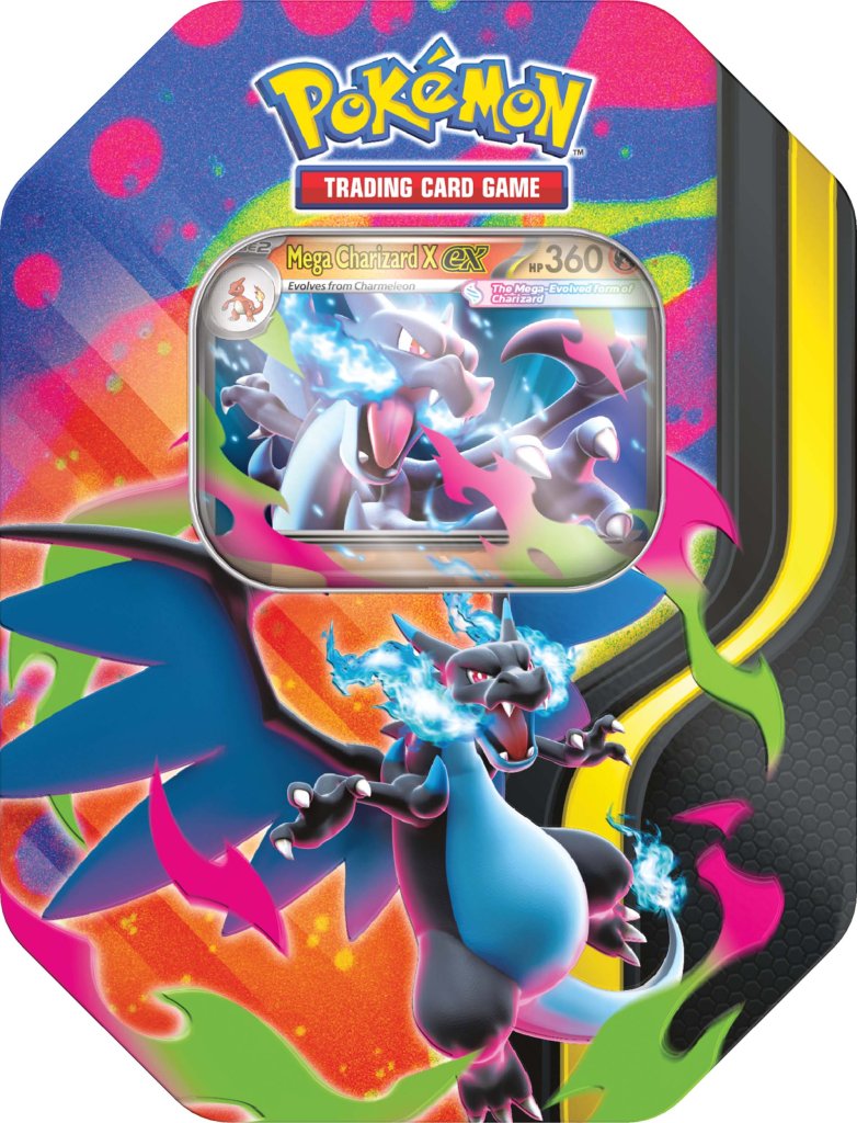 Pokemon TCG Mega Evolution—Ascended Heroes ME2.5 Mega Charizard Tin