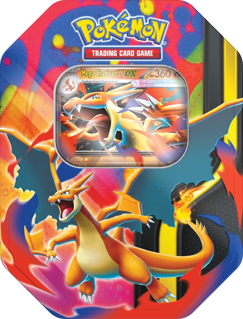 Pokemon TCG Mega Evolution—Ascended Heroes ME2.5 Mega Charizard Tin
