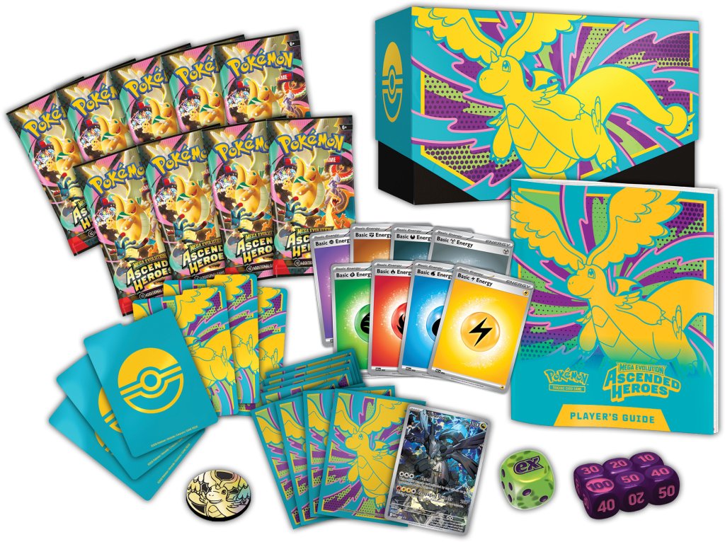 Pokemon TCG Mega Evolution—Ascended Heroes ME2.5 Elite Trainer Box