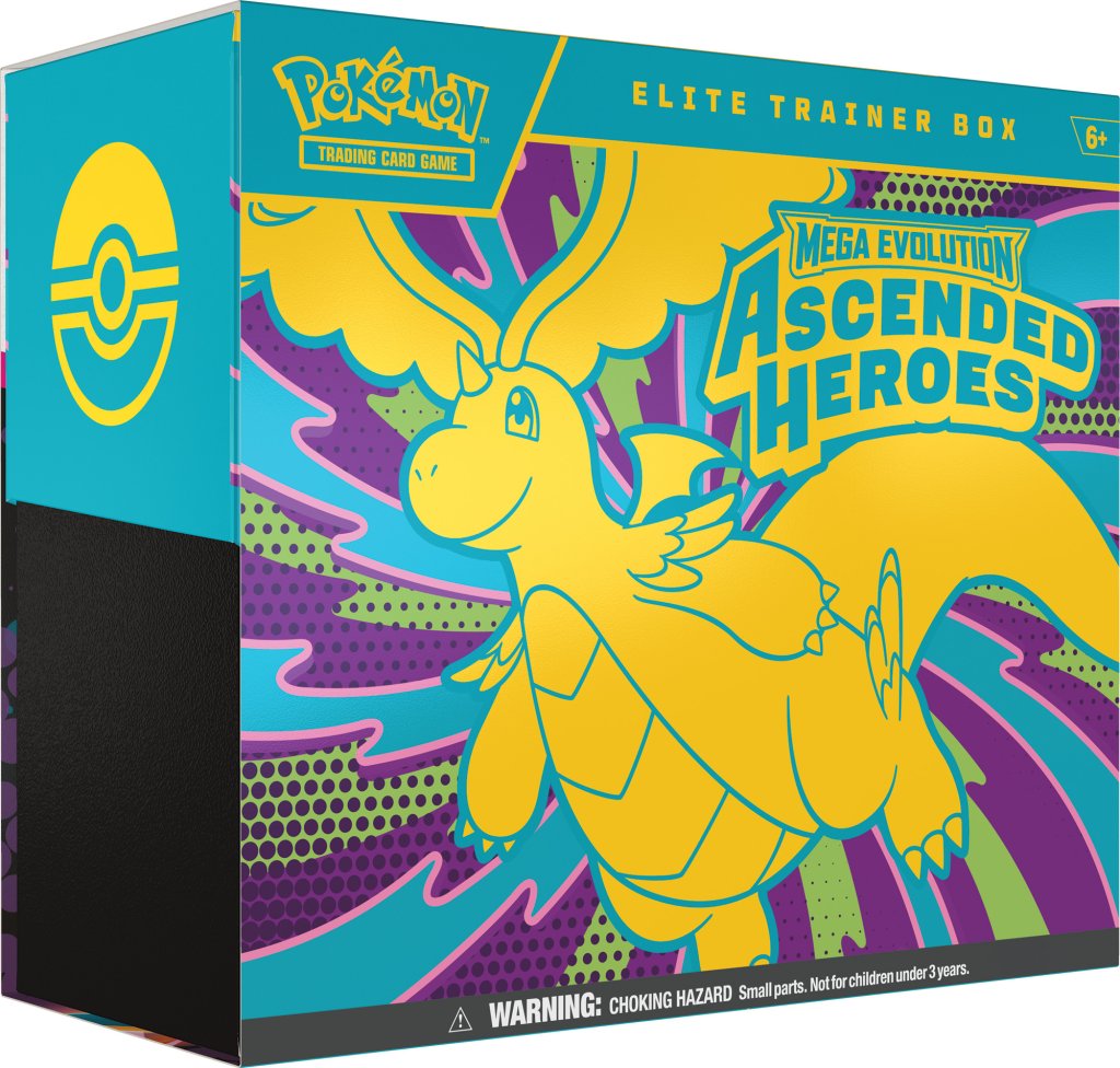 Pokemon TCG Mega Evolution—Ascended Heroes ME2.5 Elite Trainer Box