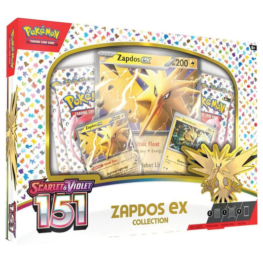 Pokemon TCG Scarlet & Violet 151 Zapdos ex Collection