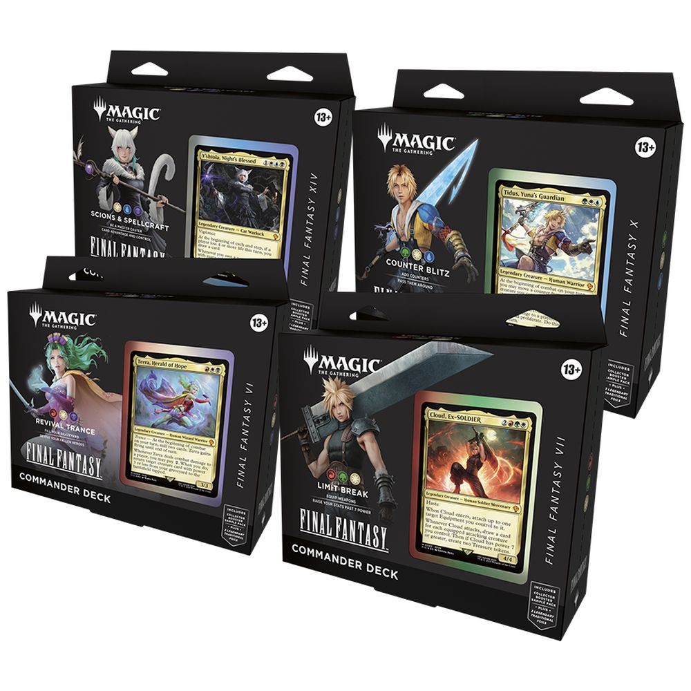 Magic The Gathering - Final Fantasy Commander Deck