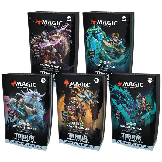 Magic The Gathering - Tarkir: Dragonstorm - Commander Case
