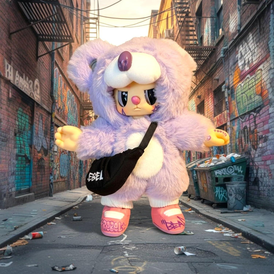Pop Cuppo Rebel Bear Movable - Bag Series