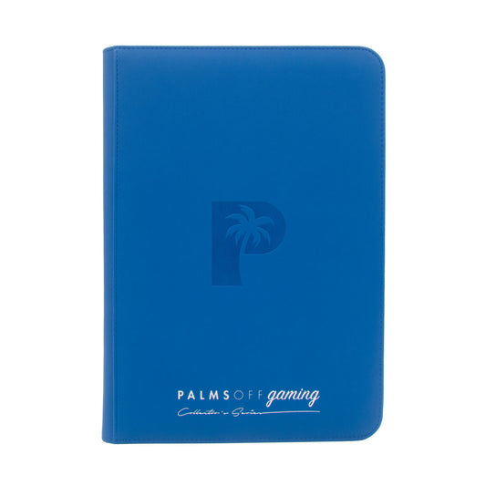 Palms Off Gaming Collector's Series Top Loader Zip Trading Card Binder (Clear)