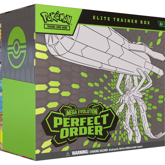 (Limit 1 per customer) Pokemon TCG Mega Evolution—Perfect Order ME3 Elite Trainer Box
