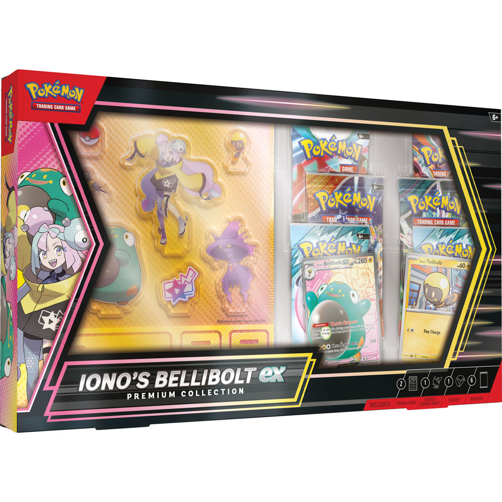 Pokemon TCG Scarlet & Violet Iono’s Bellibolt ex Premium Collection