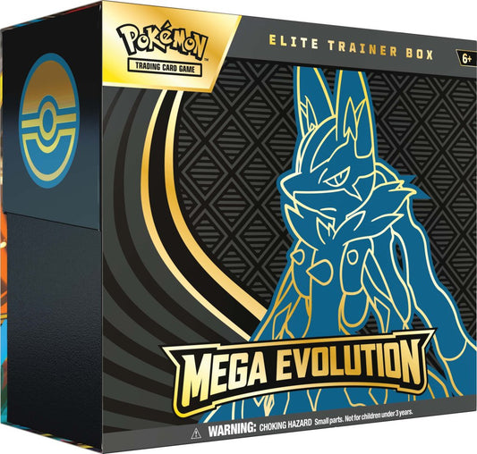 Pokemon TCG Mega Evolution Elite Trainer Box (Assorted)