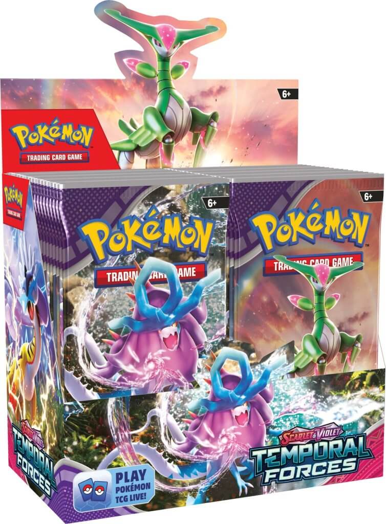 Pokemon TCG Scarlet & Violet Temporal Forces Booster Box