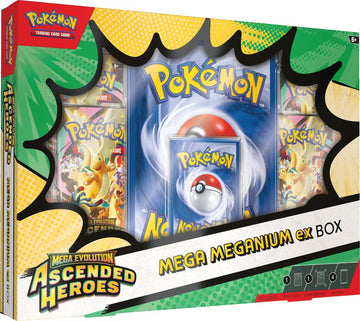 Pokémon TCG Mega Evolution - Ascended Heroes [ME2.5] - Mega Meganium ex Box, Mega Emboar ex Box, or Mega Feraligatr ex Box