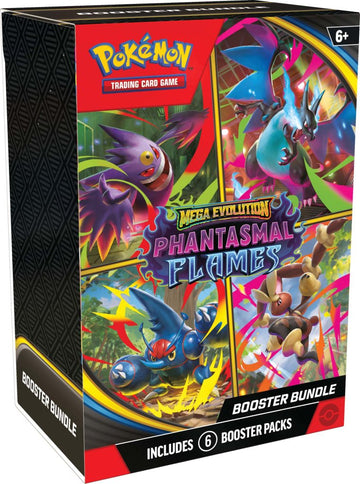Pokémon TCG Mega Evolution - Phantasmal Flames [ME2] - Booster Bundle