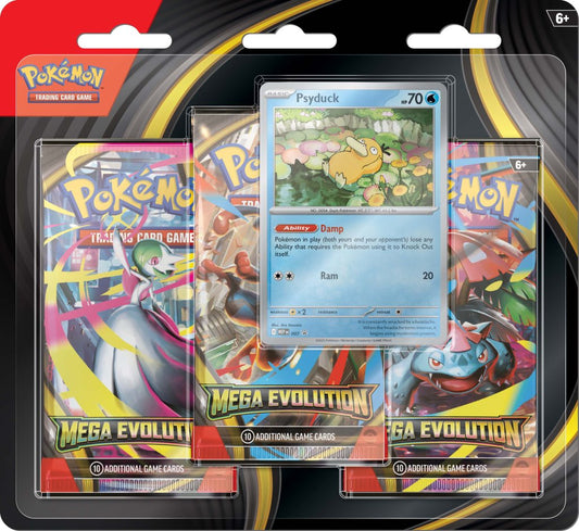 Pokemon TCG Mega Evolution Three Booster Blister