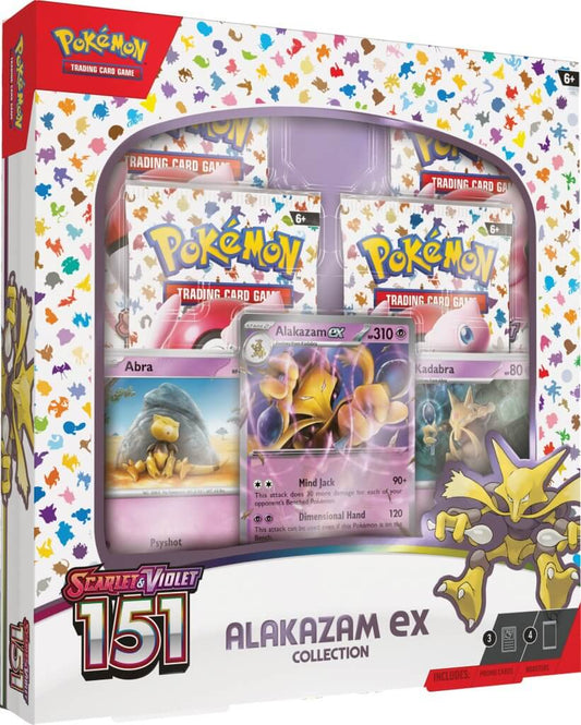 Pokemon TCG Scarlet & Violet 151 Alakazam ex Collection