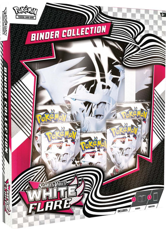 Pokemon TCG Scarlet & Violet White Flare Binder Collection