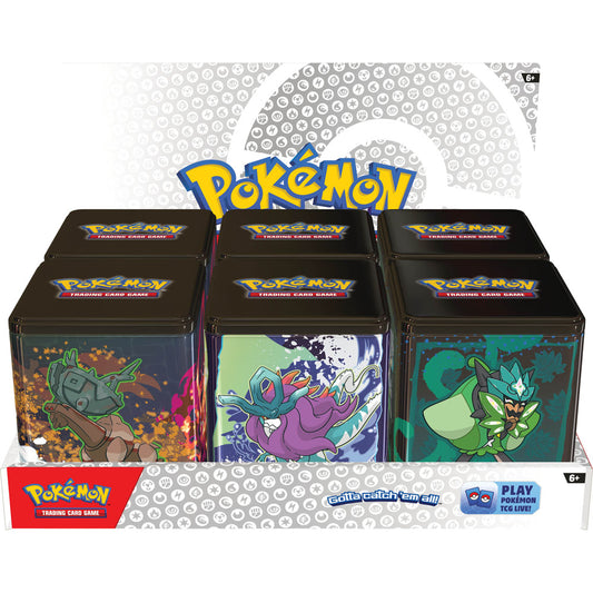 Pokemon TCG Scarlet & Violet Paradox Stacking Tin (Assorted)