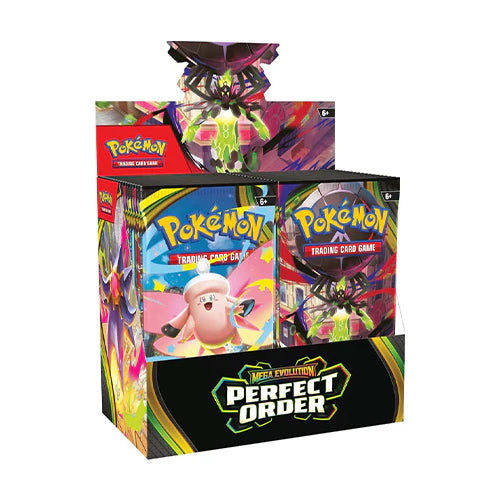 (Limit 1 per customer) Pokemon TCG Mega Evolution—Perfect Order ME3 Booster Box