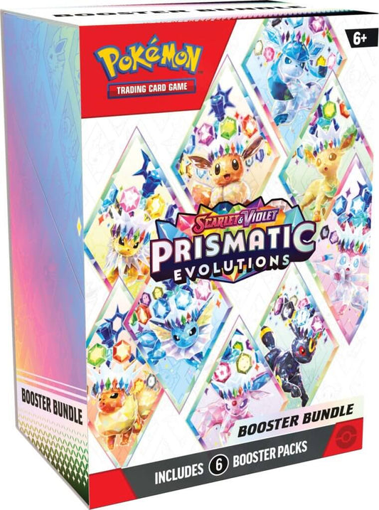 Pokemon TCG Scarlet & Violet Prismatic Evolutions Booster Bundle