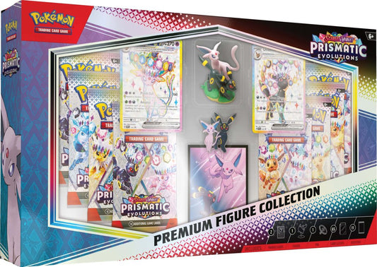 Pokemon TCG Scarlet & Violet Prismatic Evolutions Premium Figure Collection
