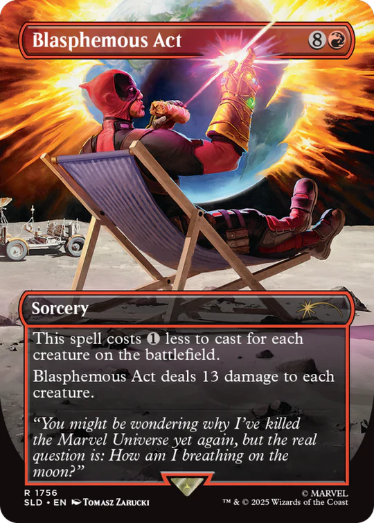 Magic The Gathering - 2025 Secret Lair x Marvel Deadpool (Non Foil)