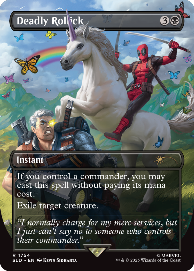 Magic The Gathering - 2025 Secret Lair x Marvel Deadpool (Non Foil)