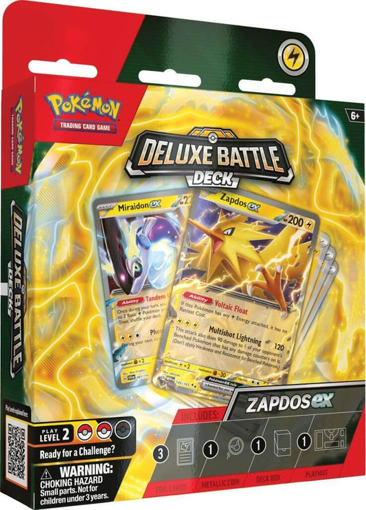 Pokemon TCG Zapdos ex Deluxe Battle Deck