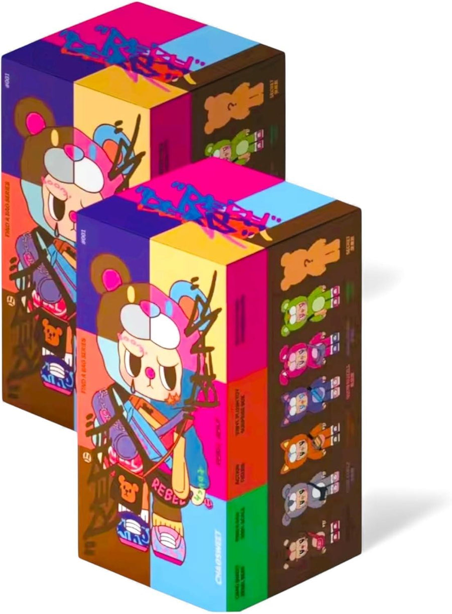 Pop Cuppo Rebel Bear Movable - Bag Series