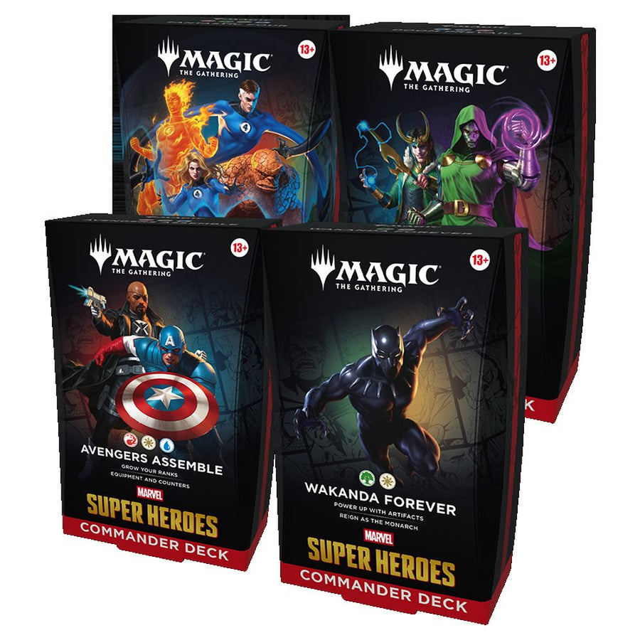 Magic The Gathering - Marvel Super Heroes Commander Decks - Avengers Assemble