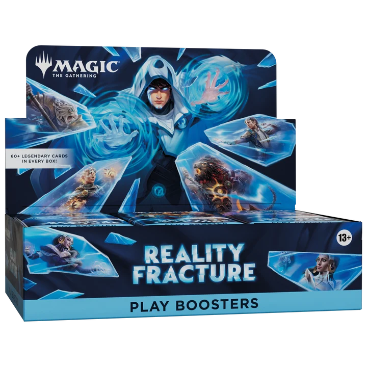 Reality Fracture Play Booster Box transparent product render
