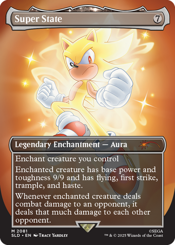 Magic: The Gathering - 2025 Secret Lair x Sonic: Friends & Foes (Non Foil)